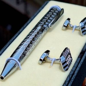 Cufflinks & Pen